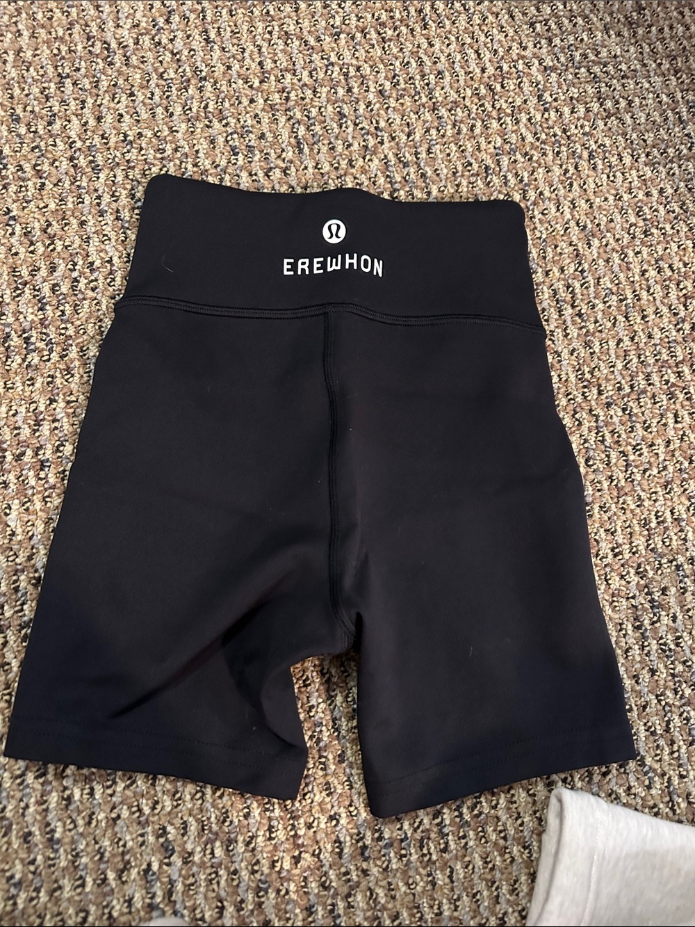 NWOT Lululemon x Erewhon Black High-Waist Bike Shorts